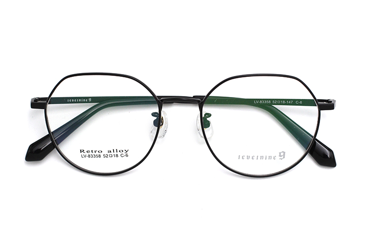 Gafas Hombre Metal - Negro