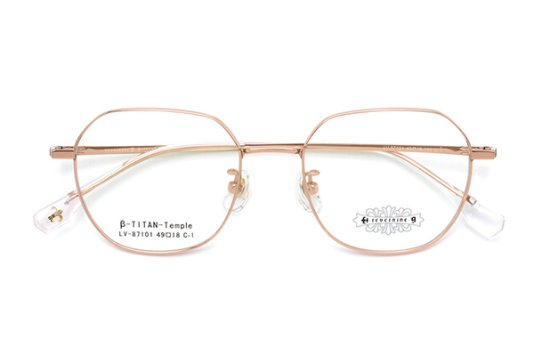 Venta al por mayor Montura de gafas de titanio 87101