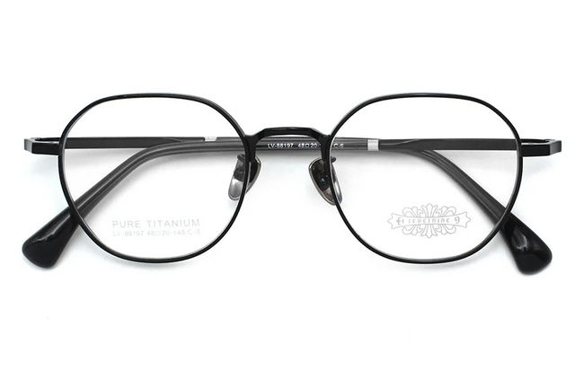 Venta al por mayor Monturas de gafas de titanio 88197