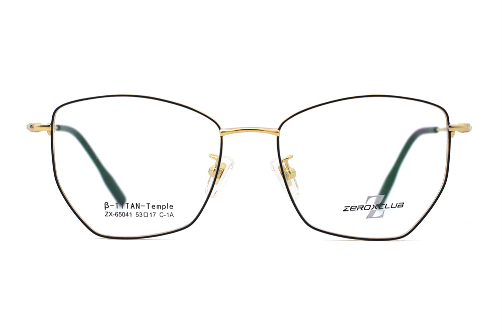 Venta al por mayor Monturas de gafas de titanio 65041