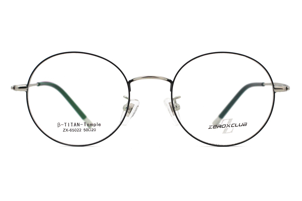 Venta al por mayor Monturas de gafas de titanio 65022
