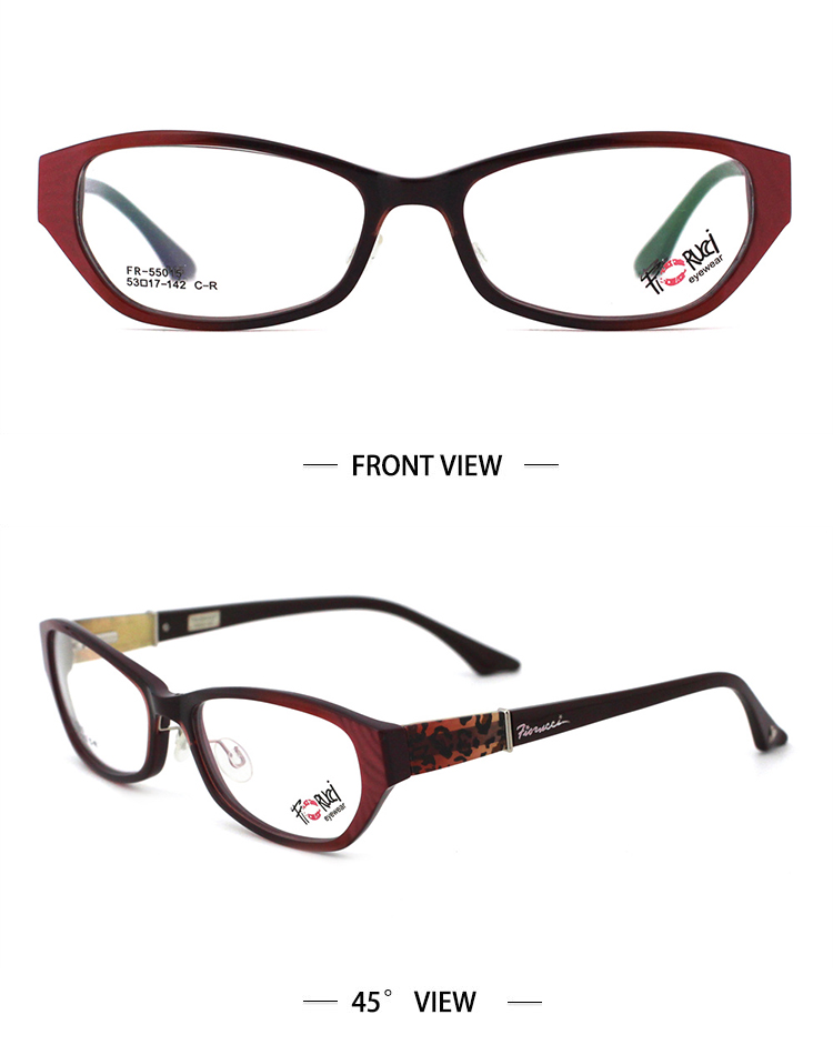 Monturas de anteojos de acetato SKU-R