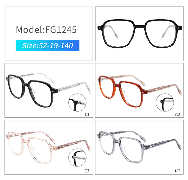 FG1245 - gafas con montura gruesa