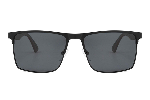 Gafas de sol rectangulares de metal