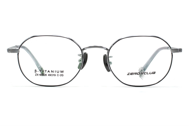Monturas de gafas de titanio para mujer 66328