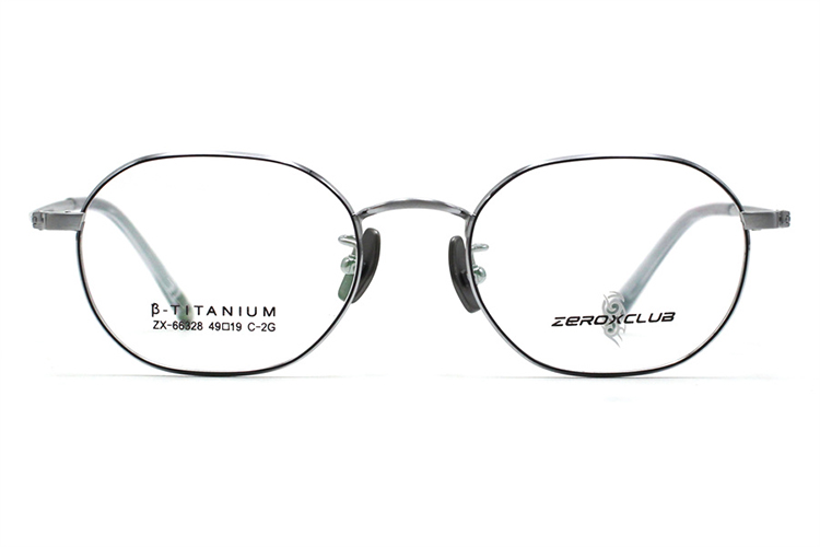 Venta al por mayor Monturas de gafas de titanio 66328