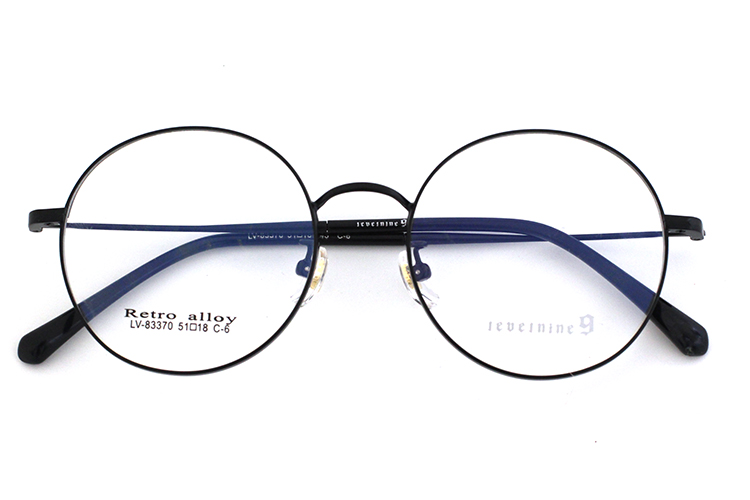 Monturas de ojos de tendencia: negro