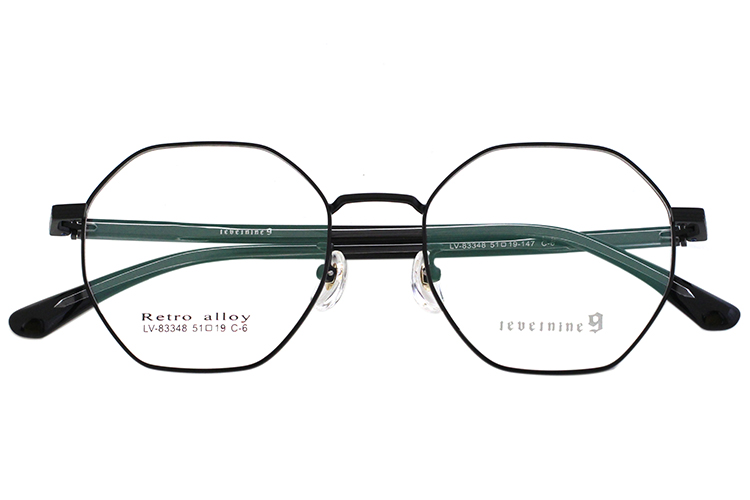 Gafas con montura met&aacute;lica Tick - Negro