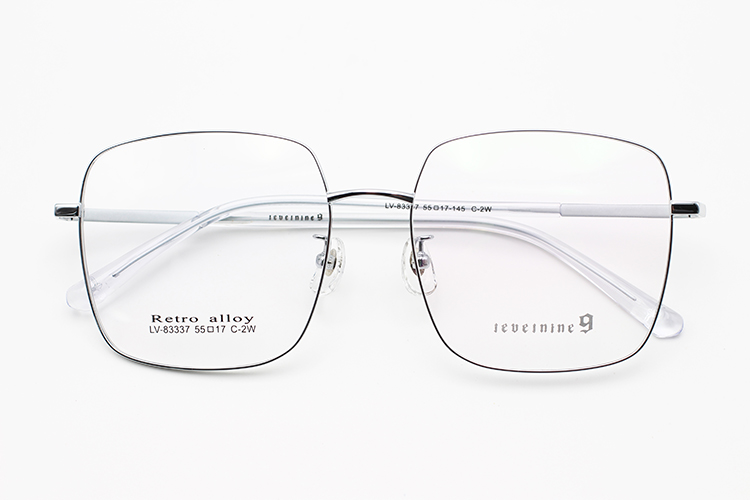 Anteojos masculinos de metal - Plata