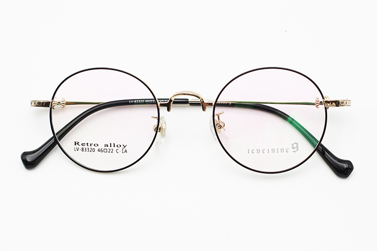 Gafas &oacute;pticas - Negro y dorado