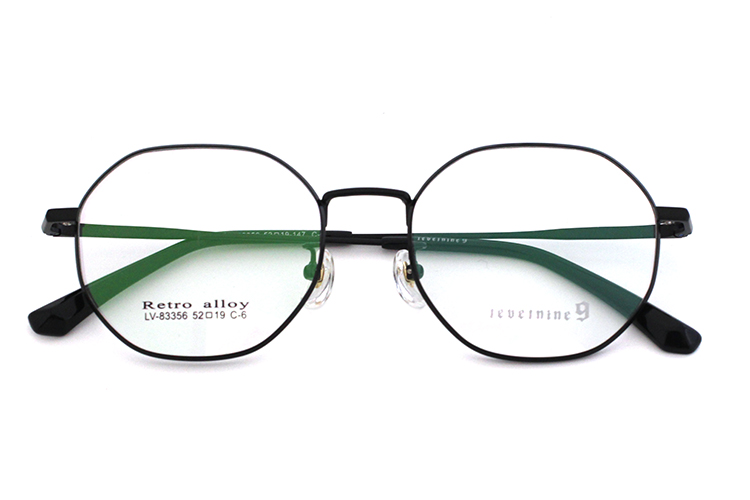 Gafas con montura met&aacute;lica - Negro