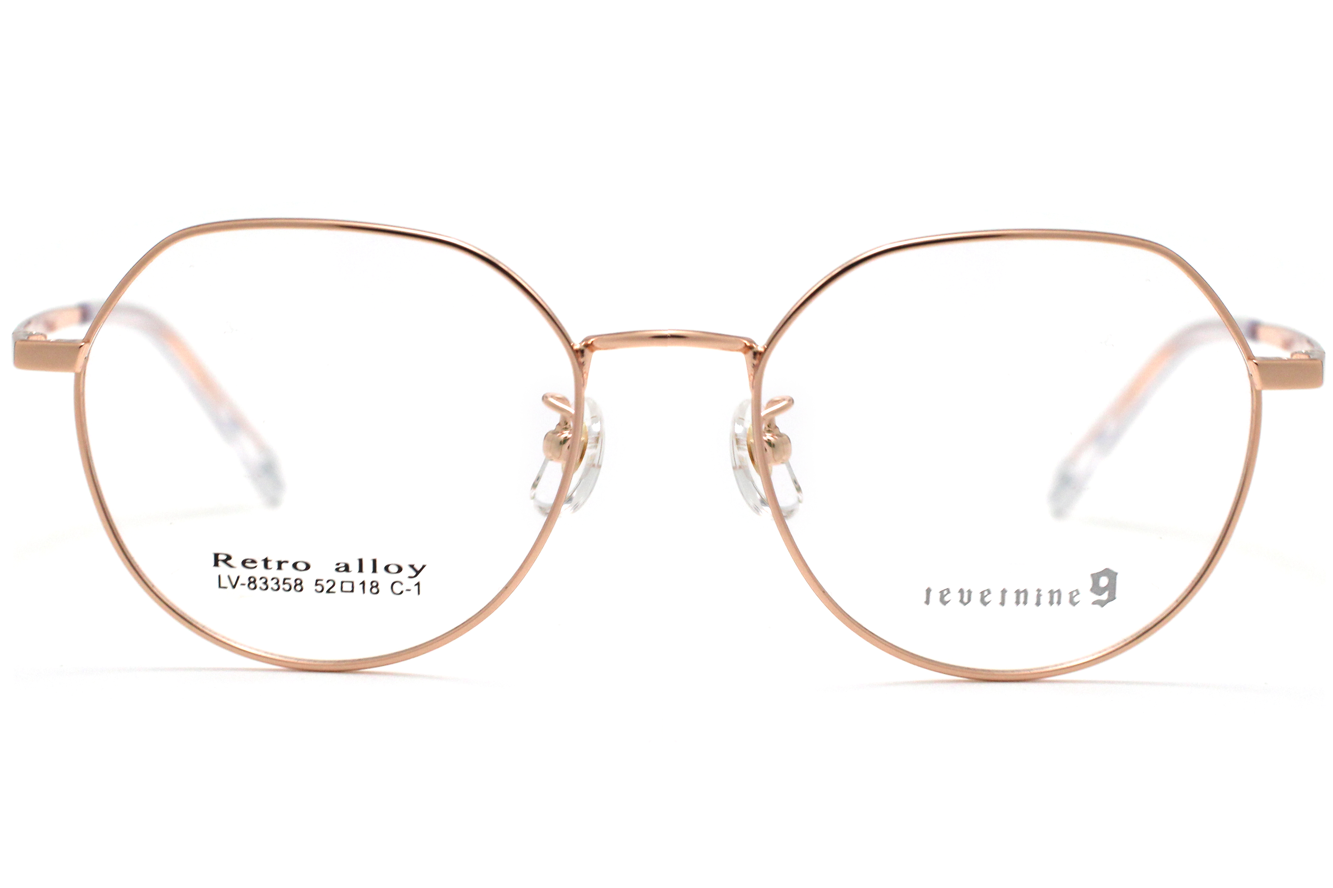 Monturas de gafas de metal al por mayor 83358