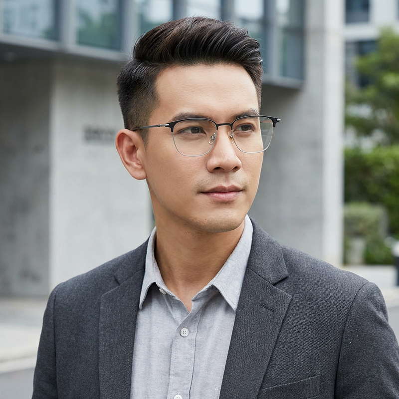 LevelNine S83722 Monturas de gafas de metal00012