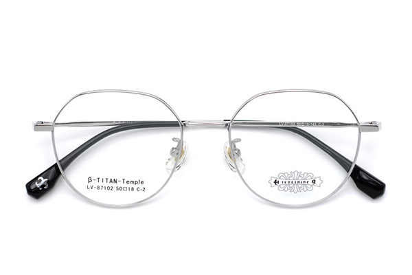 Venta al por mayor Monturas de gafas de titanio 87102