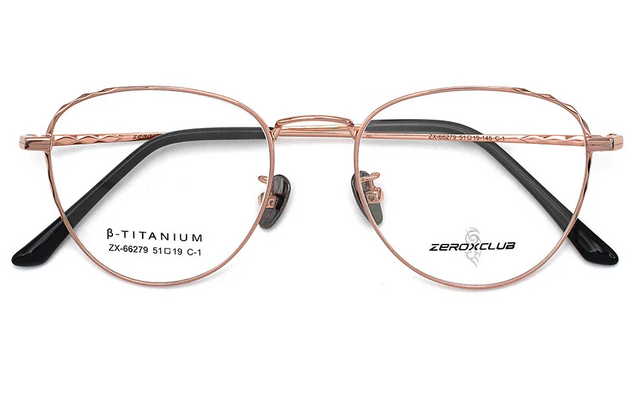 Venta al por mayor Montura de gafas de titanio 66279