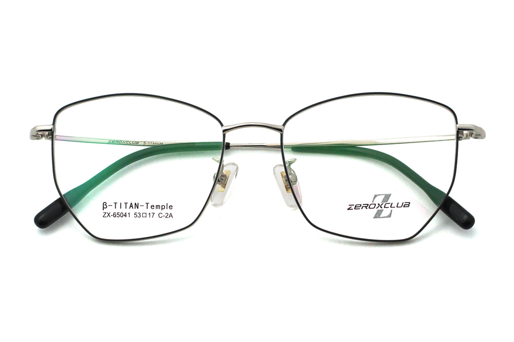 Venta al por mayor Monturas de gafas de titanio 65041