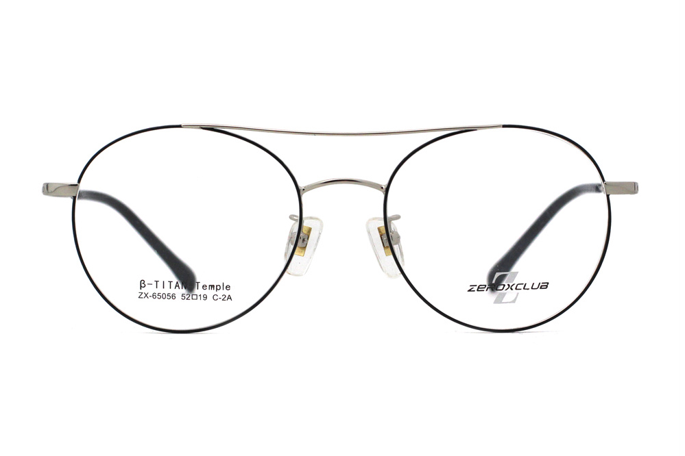 Venta al por mayor Monturas de gafas de titanio 65056