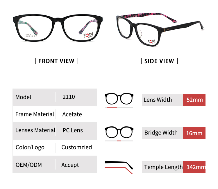 Monturas de acetato premium 2110_01 