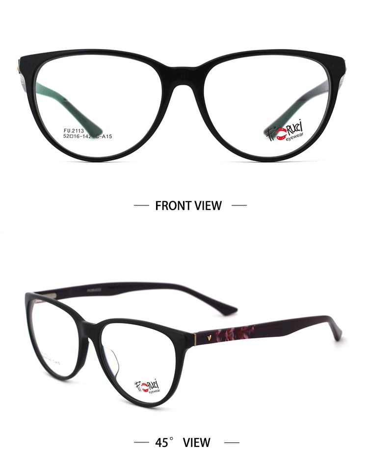 montura de gafas graduadas de acetato SKU-A15 