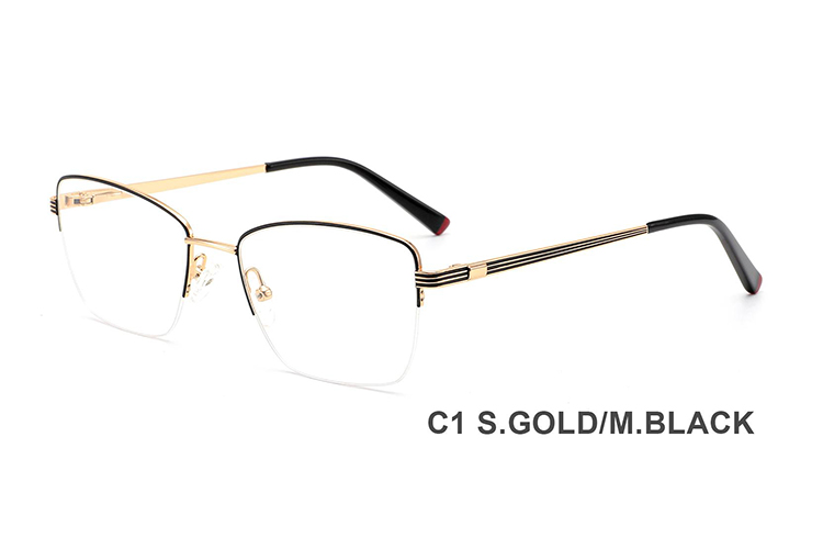 Venta al por mayor Marcos de gafas de metal H8344A