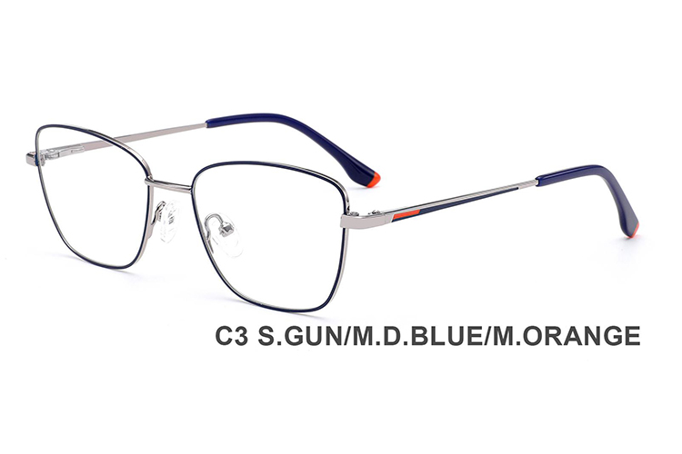 Venta al por mayor Marcos de gafas de metal H8335B