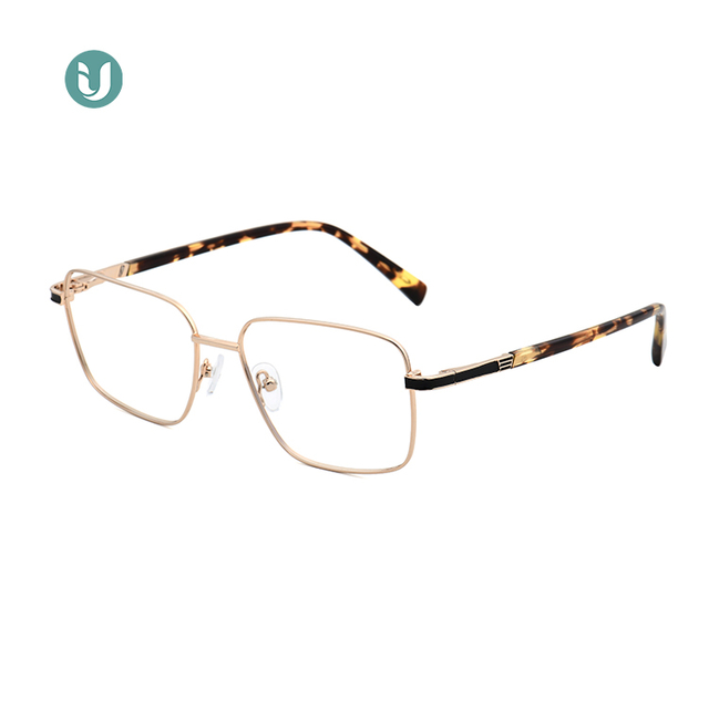 Gafas con montura de metal con estilo para hombre WX21002