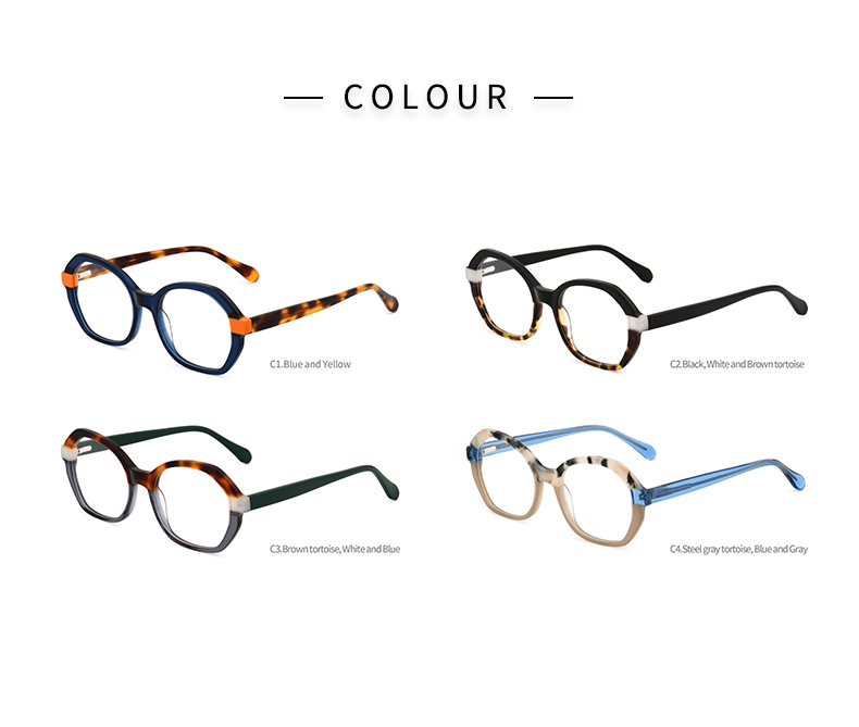 Gafas con montura de pl&aacute;stico_color