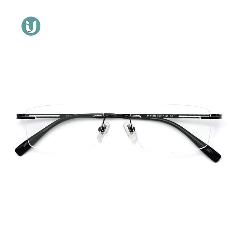 Venta al por mayor Monturas de gafas de titanio 66310