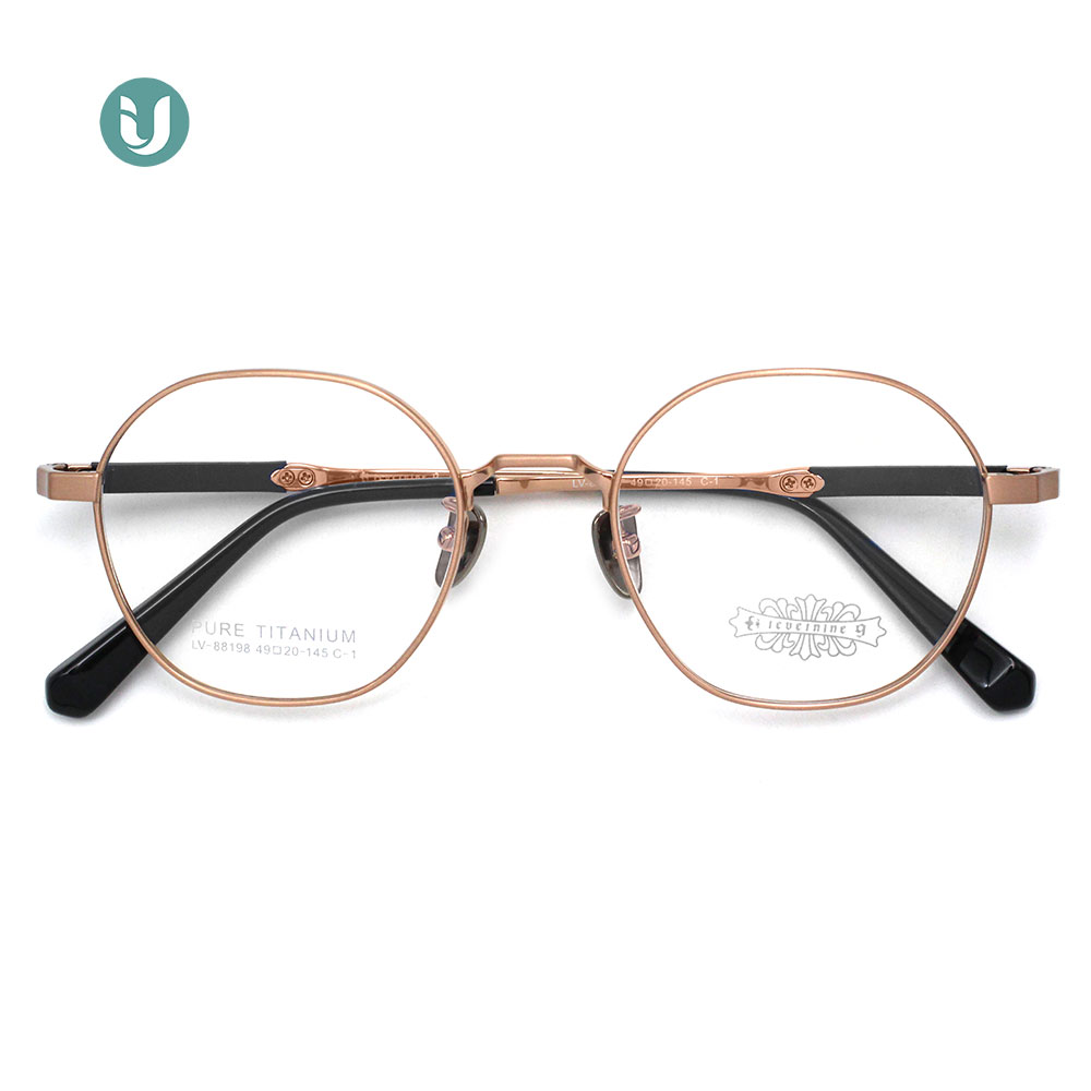 Monturas de gafas de titanio al por mayor 88198