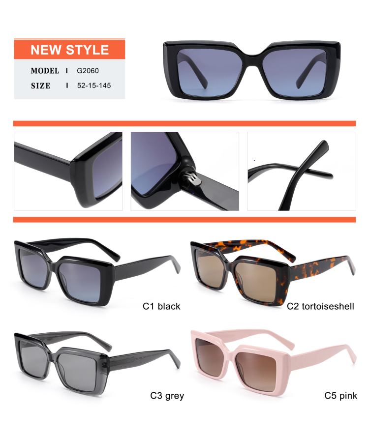 Detalles de gafas de sol de acetato - G2060