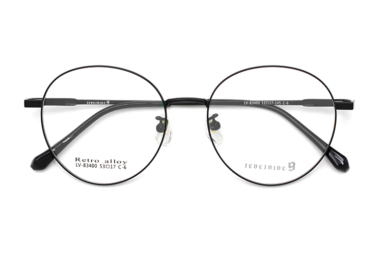 Marco &oacute;ptico de metal - Negro