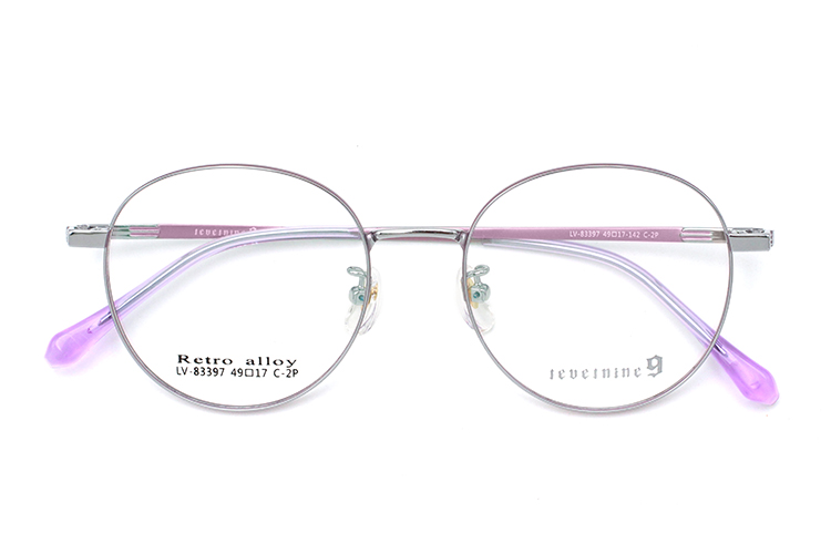 Gafas con montura met&aacute;lica - Morado 2