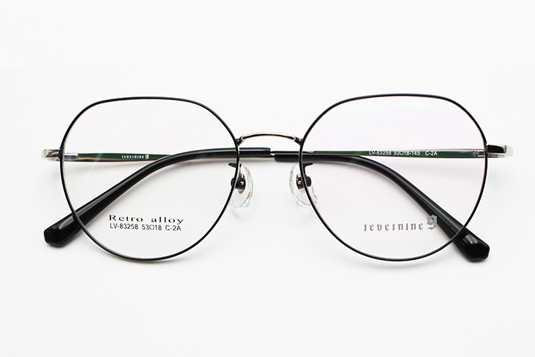 Montura de gafas de metal de dise&ntilde;o_C 2A