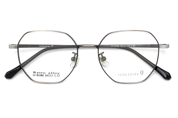 Gafas de metal - Gris