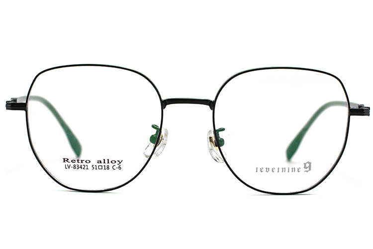 Monturas de gafas de metal al por mayor 83421