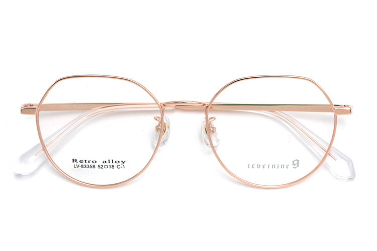 Gafas Hombre Metal - Oro