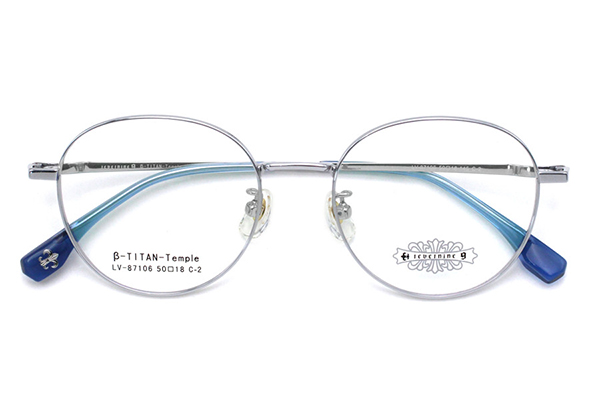 Venta al por mayor Monturas de gafas de titanio 87106