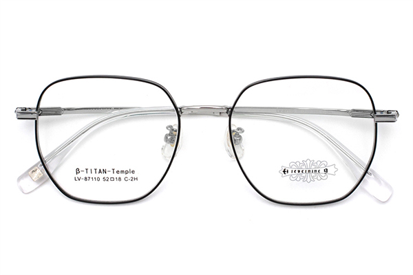 Venta al por mayor Marco de gafas de titanio 87110