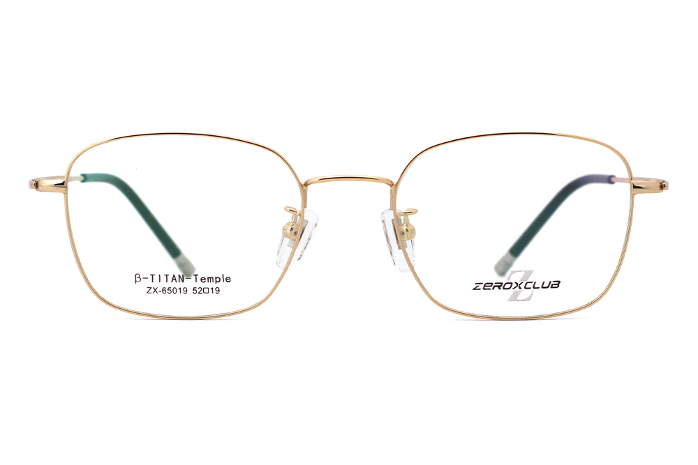 Venta al por mayor Marco de gafas de titanio 65019