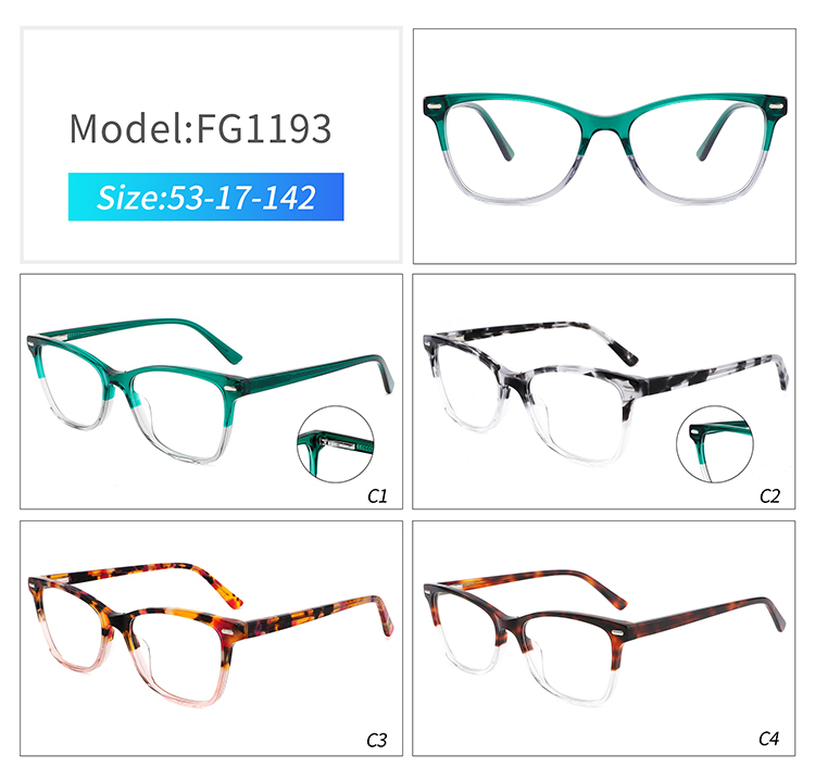 FG1193- monturas de gafas graduadas