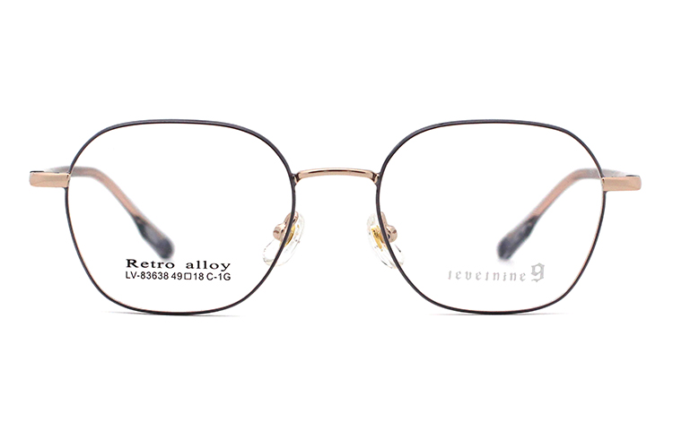 Venta al por mayor Marcos de gafas de metal 83638