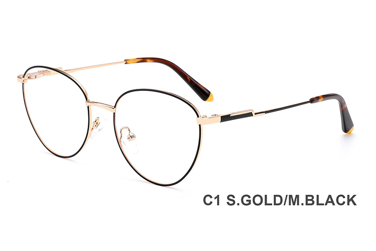 Venta al por mayor Marcos de gafas de metal H8334A