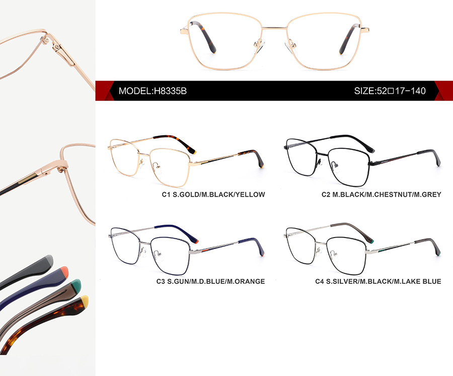 monturas de gafas para hombre H8335B