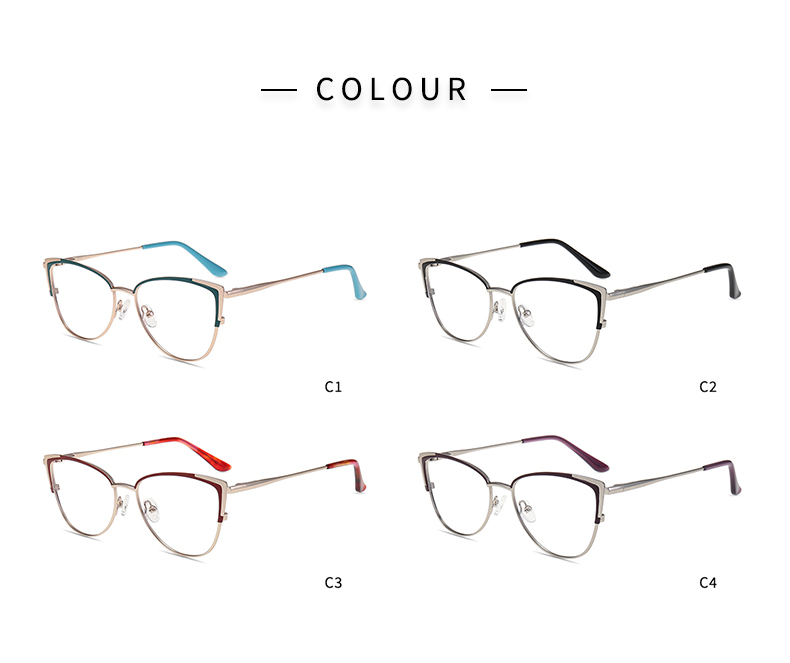 Marco &oacute;ptico de metal_color