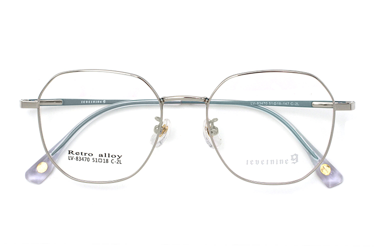 Gafas Hombre Metal - Plata