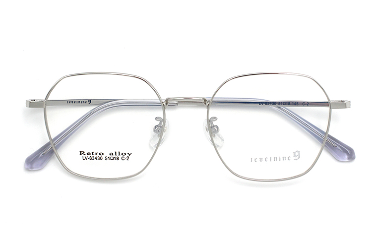 Monturas de gafas para mujer Metal - Plata