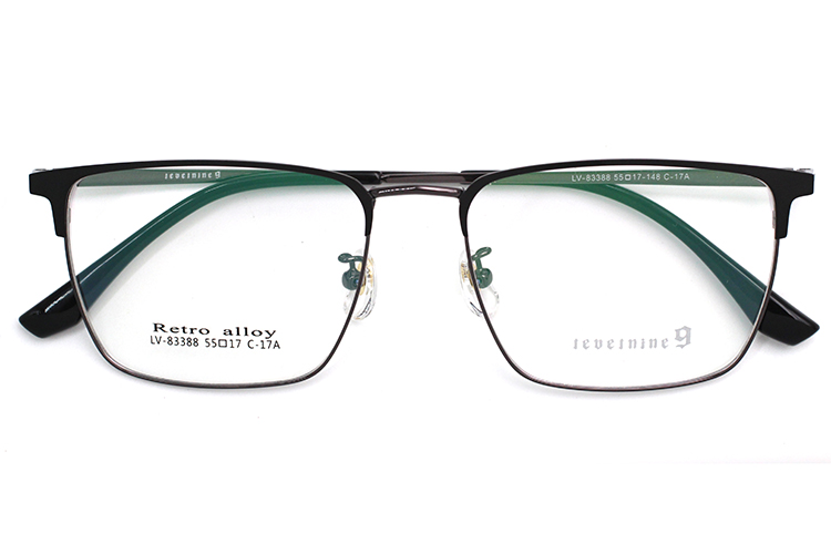 Gafas de forma rectangular -Black&Gun