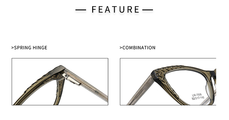 Gafas con montura &oacute;ptica - Detalles