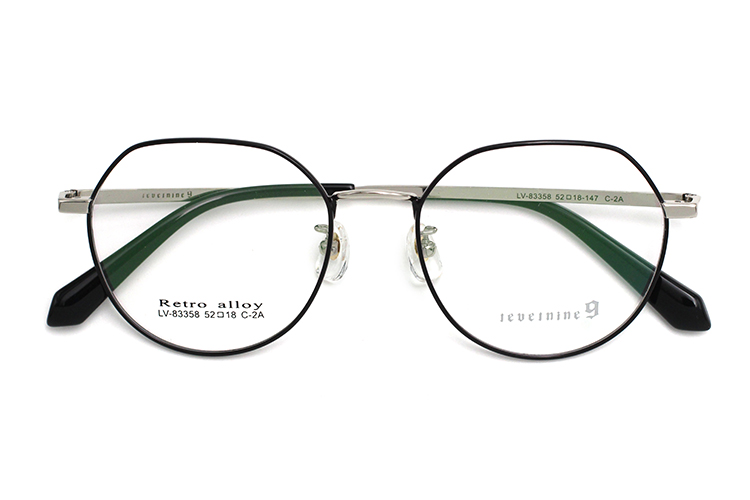 Gafas Hombre Metal - Negro & Gris