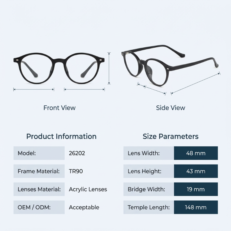LevelNine 26202 Monturas de gafas TR9000002 